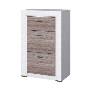 Комод 3S/56 OLIVIA Вудлайн крем/дуб анкона