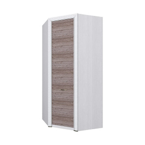 Шкаф угловой с полками 97х97 OLIVIA Вудлайн крем/дуб анкона