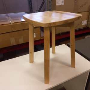 Табурет Некст (для покраски) натуральный/натуральный