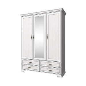 Шкаф 3D4S Z TIFFANY Вудлайн кремовый