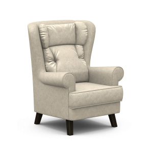 Кресло отдыха Комфорт-2 PLUSH CREAM/Венге