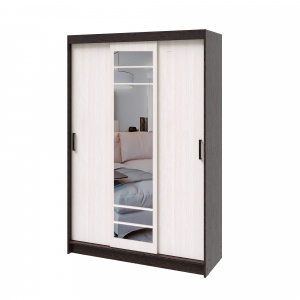 Шкаф-купе БРУНО 3 Венге/Лоредо