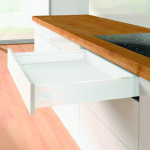 Комплект ящика InnoTech Atira 70х350 белый, полн. выдв., Silent System, Art. 9230046, Hettich