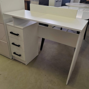 Туалетный столик ЭКО Белый гладкий