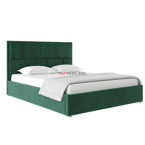 Кровать с подъемным механизмом НК MADISON 1600х2000 Зеленый (велюр)