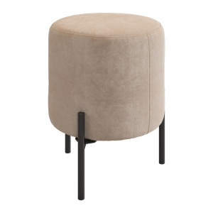 Пуф Одри капучино (велюр)