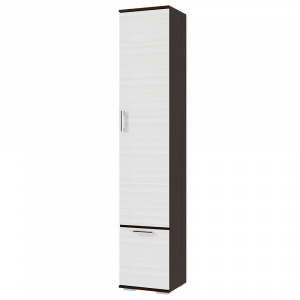 Шкаф бельевой (шб400) НИКА Венге-Лоредо