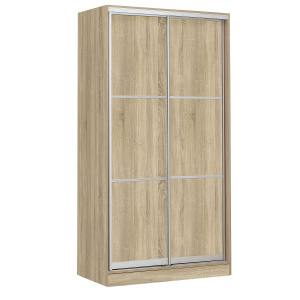 Шкаф-купе 2-х дверный 1210х590 ВАРИАНТ 3 Дуб сонома