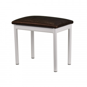 Банкетка в прихожую PG белая эмаль/Бенгал коричневый