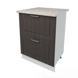 Модуль Стол разделочный Н600-2Я Агава темная