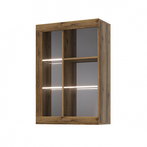 Гостиная ПРАГА №2 Дуб делано/Графит софт