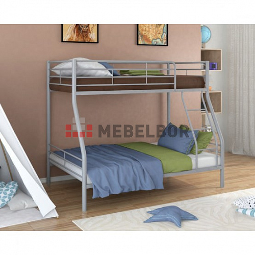 Двухъярусная кровать металлокаркас Гранада 2