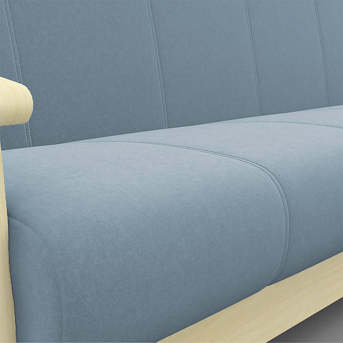 Диван Омега CATANIA DUSTY BLUE/Бесцветный
