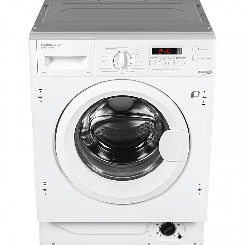 Встраиваемая стиральная машина HOMSair WMB1486WH