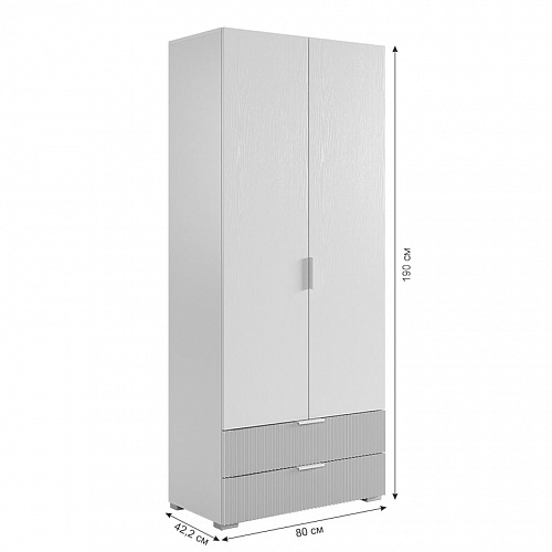 Набор детской мебели Зефир К3 белое дерево/пудра розовая (эмаль)