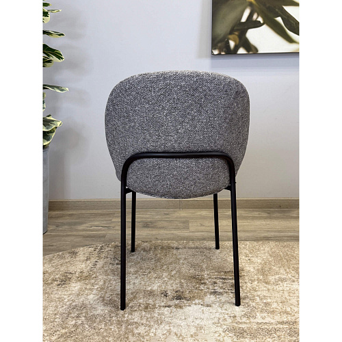 Стул Kenner 307SD черный/серый B12