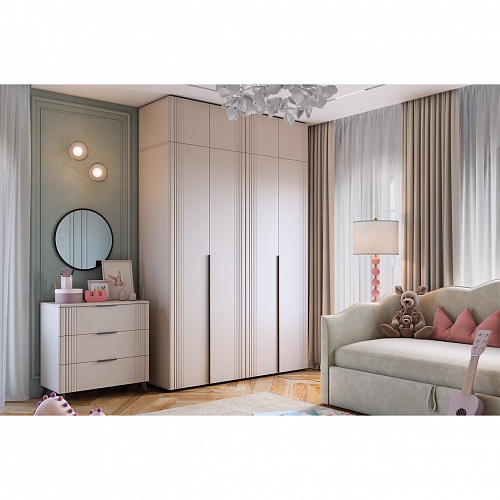 Комод Катрин М кашемир/фрапучино матовый