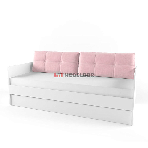 Подушка диванная 950х150х450 Розовая