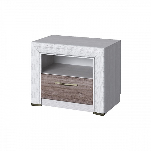 Спальный гарнитур OLIVIA Вудлайн крем/дуб анкона