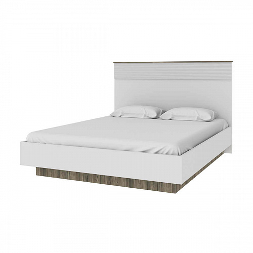 Кровать с подъемным механизмом SIMPLE 160 Белый/Монте/Джелато