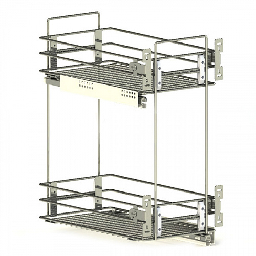 Бутылочница выкатная на 2 полки 450х260х530мм