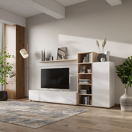 Гостиная НК AMAZON Белый/Сонома