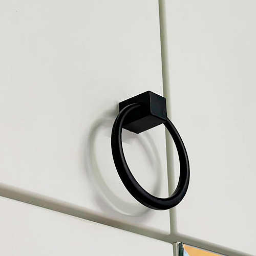 Антресоль двухдверная Ева 116.01 белое дерево/белый матовый