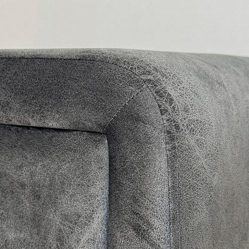 Тумба прикроватная Софи 3 грей алькантара (велюр)