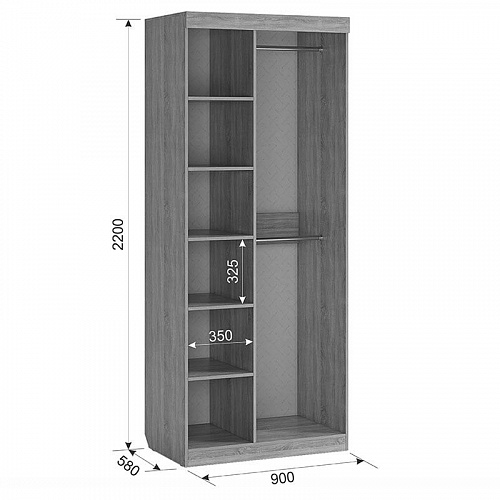 Набор детской мебели Энерджи К1 дуб сонома/белый