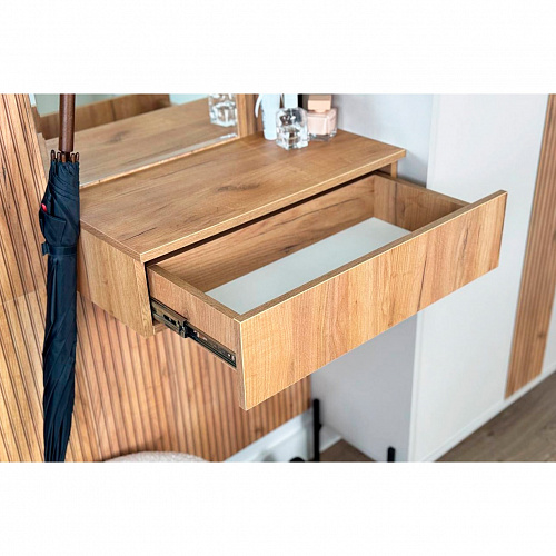 Зеркало Бодрум дуб крафт золотой