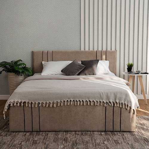 Кровать с подъемным механизмом Леванте 1,8 Бежевый