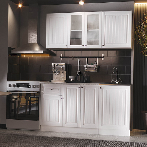 Кухня Хозяюшка 1,5 Акация белая