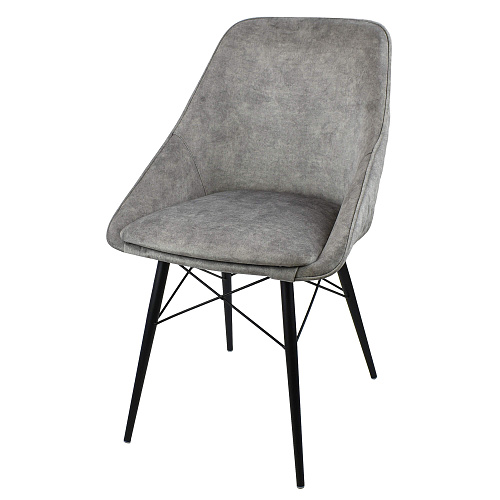 Стул Монти ST Люкс черный муар/Noel Pebble