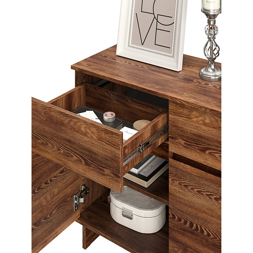 Комод НК DIEGO 3Я-3Д Каштан