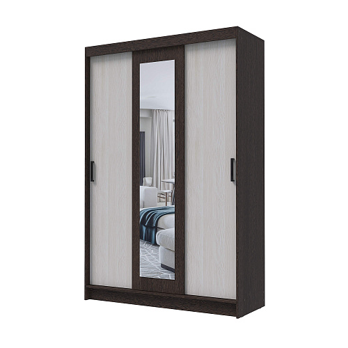 Шкаф-купе БРУНО 5 Венге/Лоредо