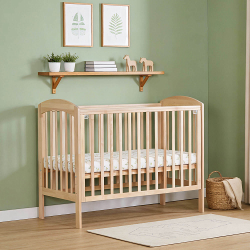 Кровать детская Сказка КМ.014.01-031 Бесцветный (Лак)