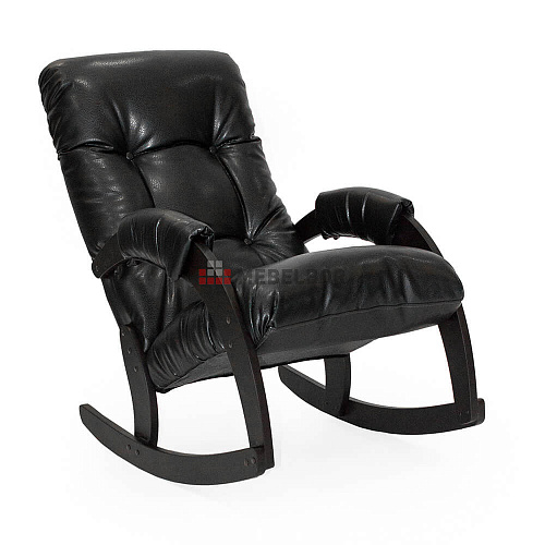 Кресло-качалка Модель 67 венге/ Vegas Lite Black