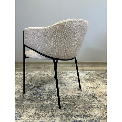 Стул Kenner 308SD черный/бежевый B01