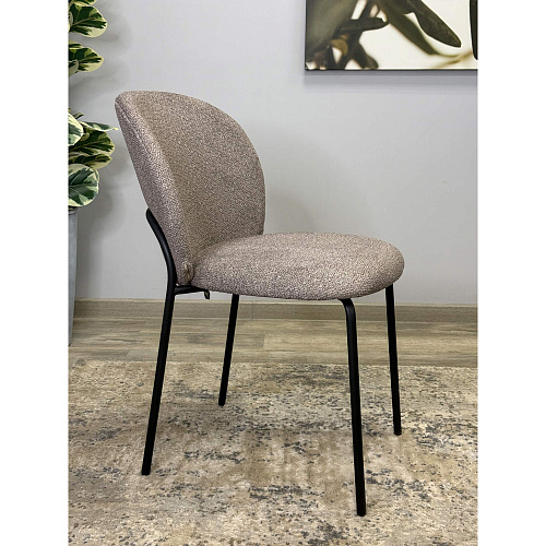 Стул Kenner 307SD черный/капучино B04