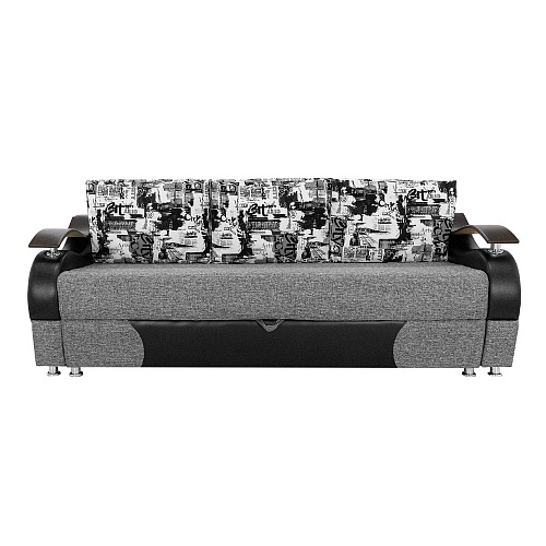 Диван Наполеон 2, рогожка серая