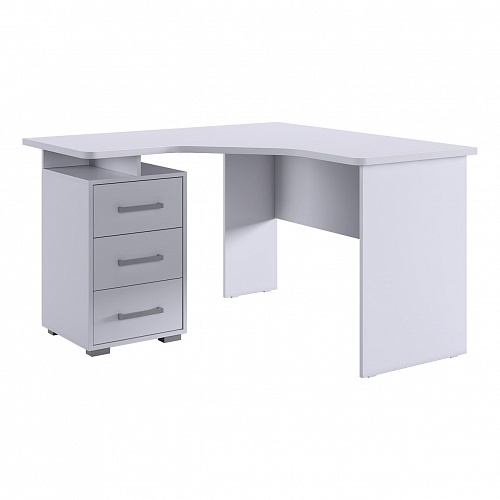 Стол компьютерный Лайт-2 1200 угловой белый