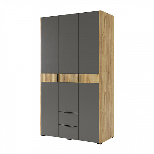 Спальный гарнитур Адам К2 дуб крафт золотой/графит