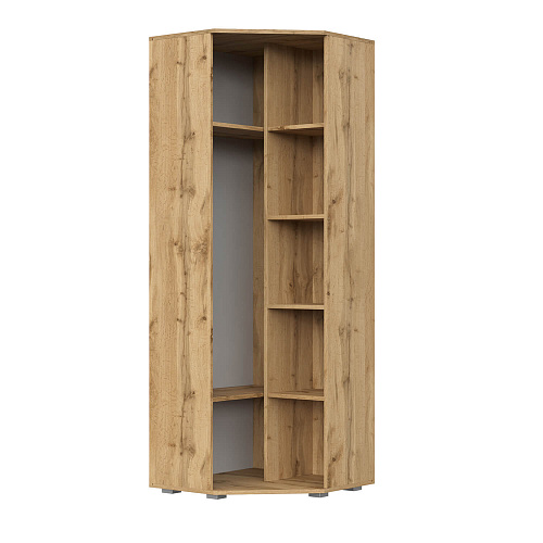 Шкаф угловой НК FUN Дуб вотан/Белый