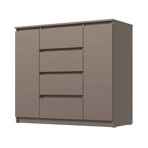 Комод ВЕГА Люкс 2Д-4Я Мокко