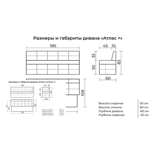 Кухонный диван Атлас Плюс