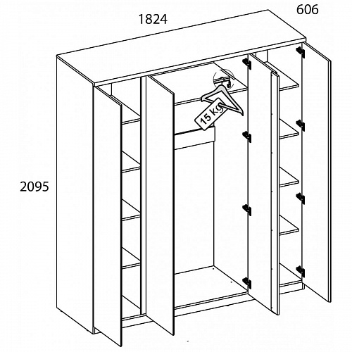 Спальный гарнитур LIMA Персидский жемчуг