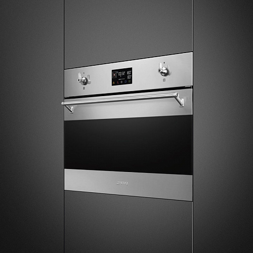 Встраиваемая электрическая духовка SMEG SO4302S3X