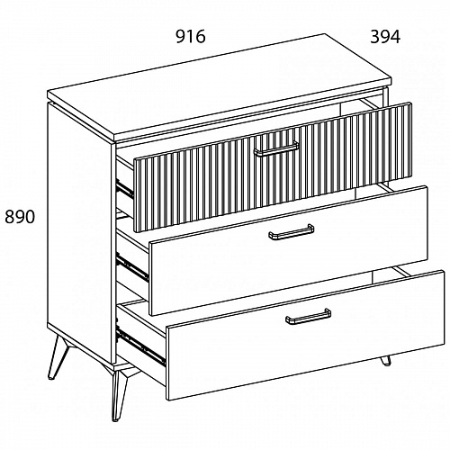 Набор детской мебели VINATI Персидский жемчуг/Амарок