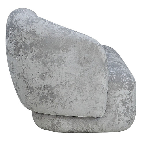Софа Саваж PLUSH SILVER левая
