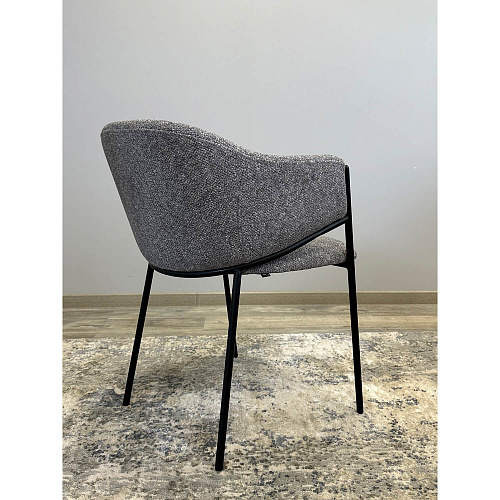 Стул Kenner 308SD черный/серый B12